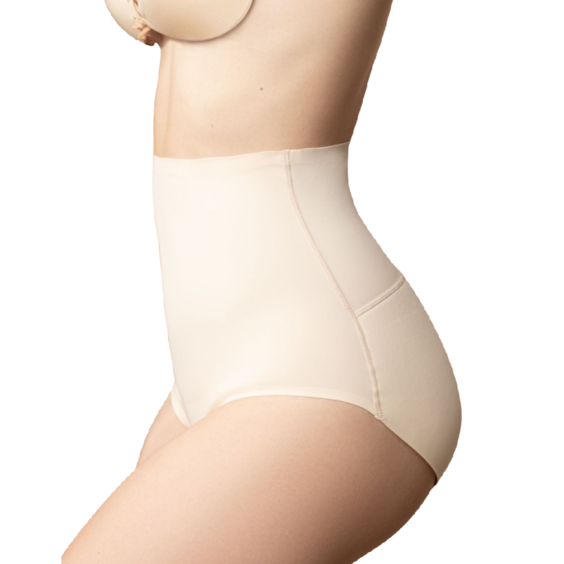 Calcinha acolchoada Bye Bra de cintura alta com padding, para um look com mais volume e curvas naturais.