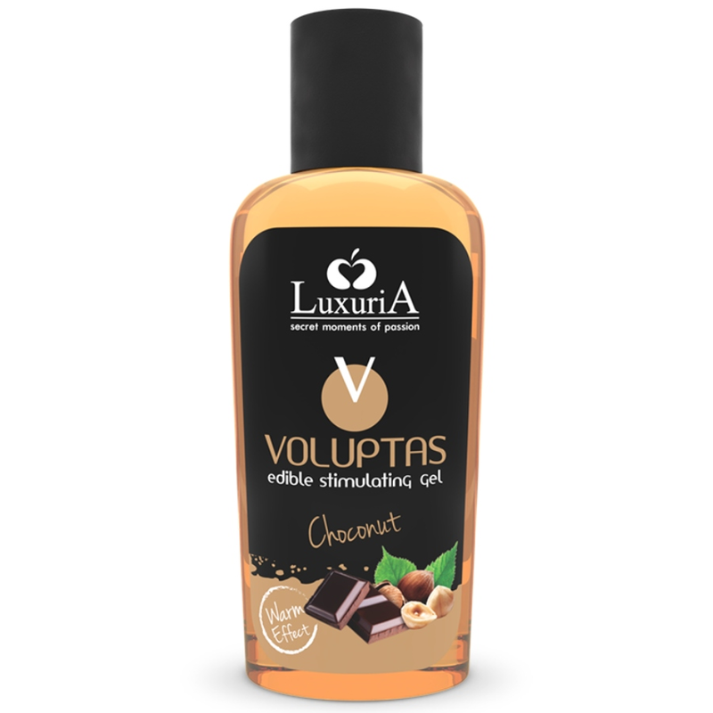 Gel de Massagem Comestível Voluptas Efeito Aquecedor - Choconuts 100 ml