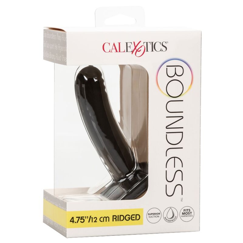 Dildo Boundless Curvo com Ventosa para Arnês - 12 cm