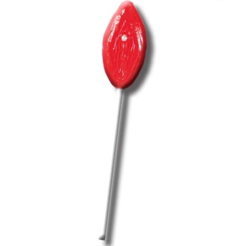 Pirulito de Goma Sabor Morango para Lábios