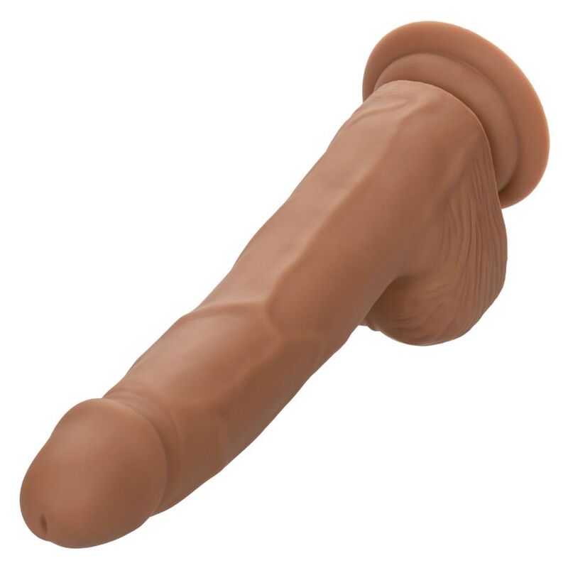 Dildo de Silicone Realista 20.32 cm Castanho