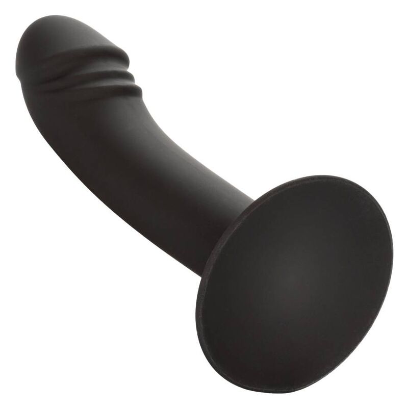 Sonda Anal Curva de Silicone com Ventosa