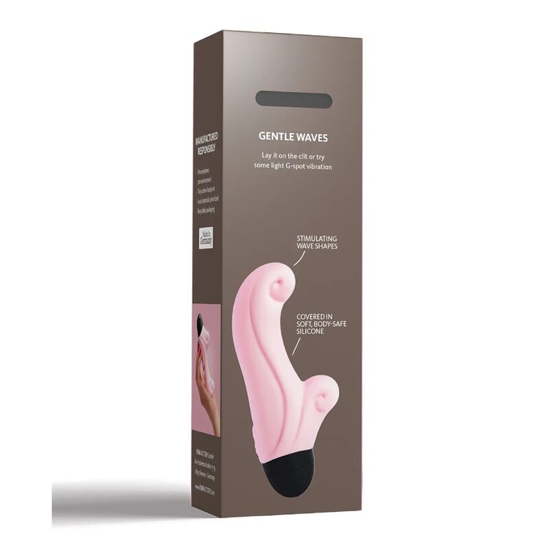 Vibrador FUN FACTORY Ocean Rabbit Rosa para estimulação de ponto G e clitóris.