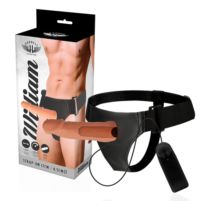 WILLIAN HOLLOW RNES COM VIBRADOR 17 CM -O- 4.5 CM