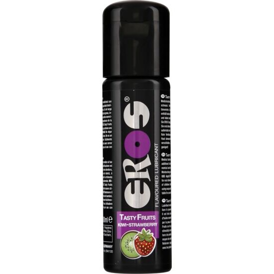 Lubrificante de Morango e Kiwi com Sabor Comestível 100ml