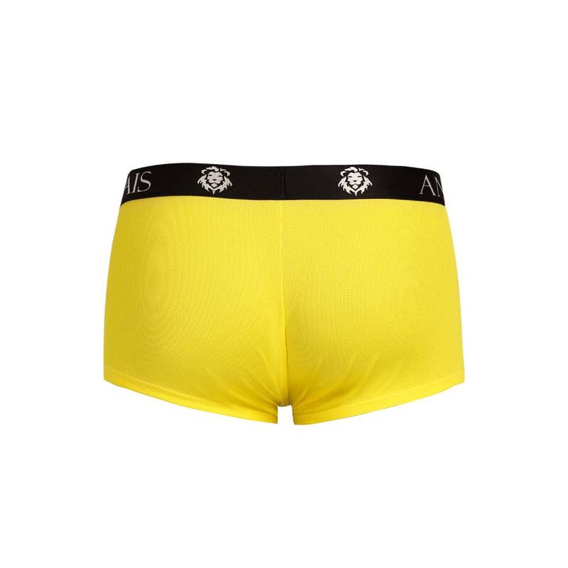 Boxer masculino ANAIS MEN Tóquio de modal macio, cor amarela, mostrando o corte esportivo e ajuste ao corpo.