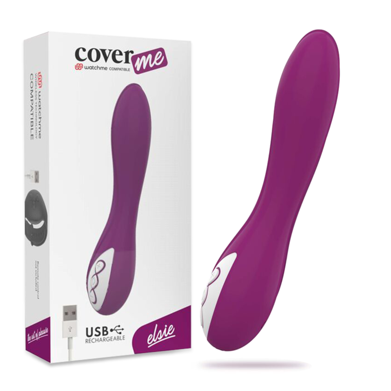 Vibrador Elsie Ergonómico com Controlo Wireless e 10 Modos