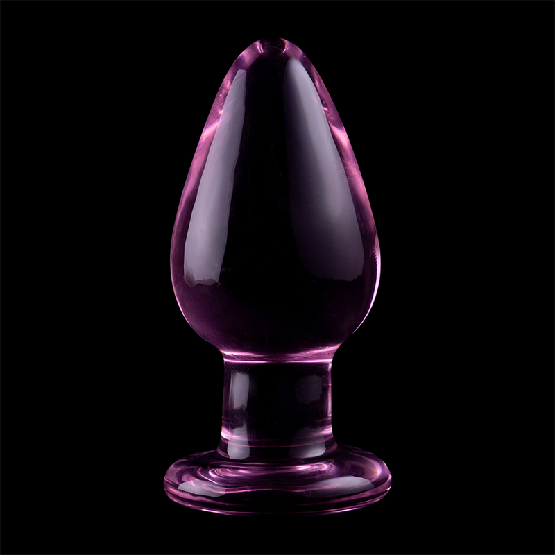 Plug Anal Modelo 3 Vidro Borosilicato Transparente 11 cm -O- 5 cm