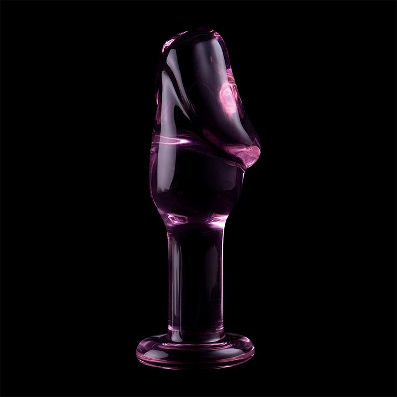 Plug Anal Modelo 6 Vidro Borosilicato Transparente 12.5 cm - 4 cm