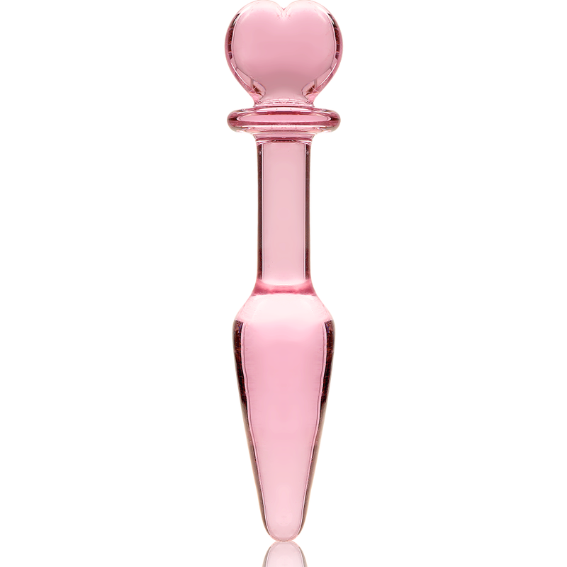 Plug Anal MODELO 7 VIDRO BOROSILICADO TRANSPARENTE 13.5 CM -O- 3 CM