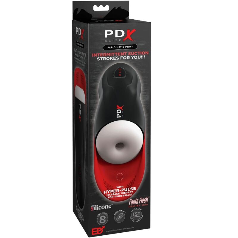 Masturbador STROKER FAP-O-MATIC PRO com Base de Testículos