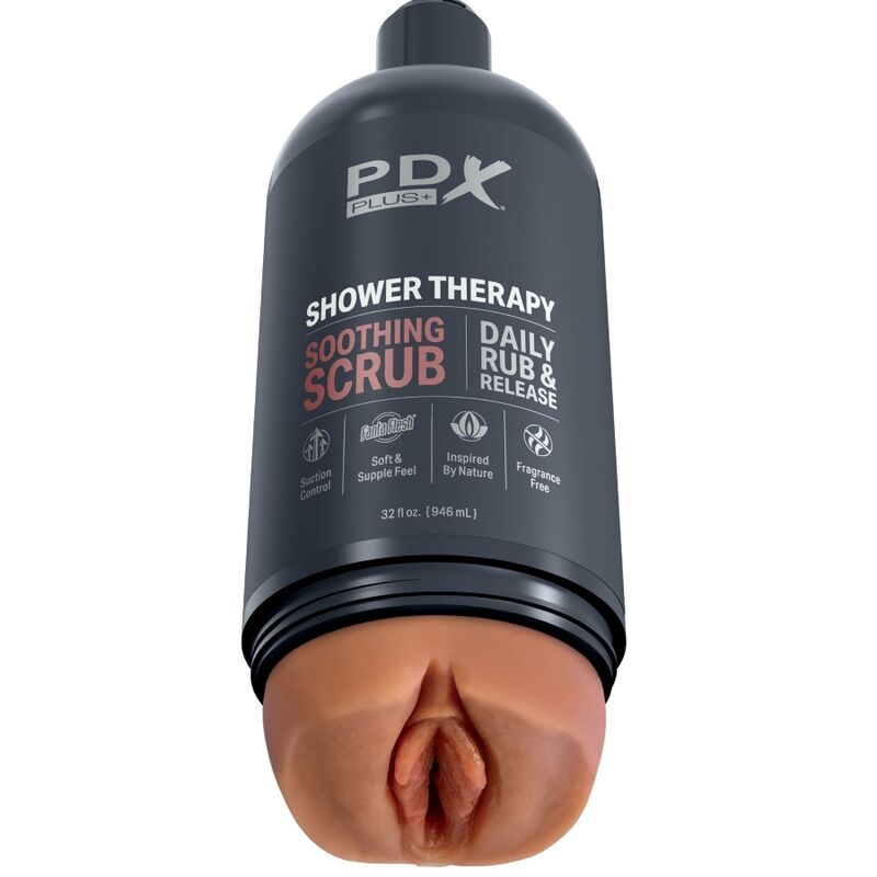 Masturbador Masculino Shower Therapy - Design Discreto de Garrafa de Shampoo