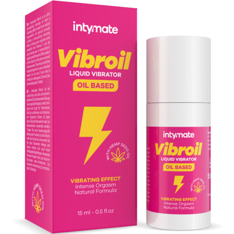 Óleo Íntimo Vibroil para Efeito Vibrante 15 ml