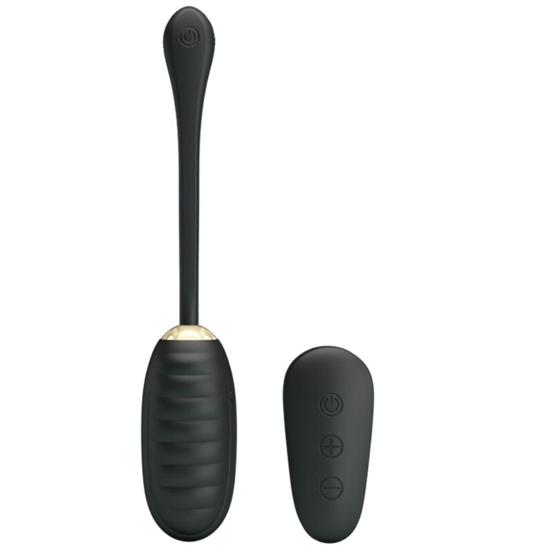 Vista detalhada do vibrador ovo PRETTY LOVE Doreen luxo recarregável com controle remoto