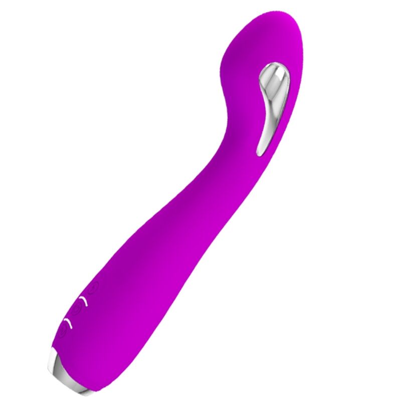 Vibrador de Electrochoque Recarregável Pretty Love Hector Roxo Impermeável