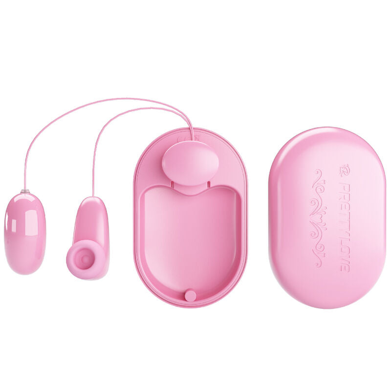 Pretty Love Bala Vibrante e Estimulador Caixa Mágica Recarregável Rosa