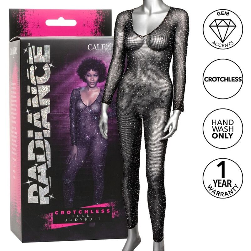 Body Radiance Crotchless com Strass