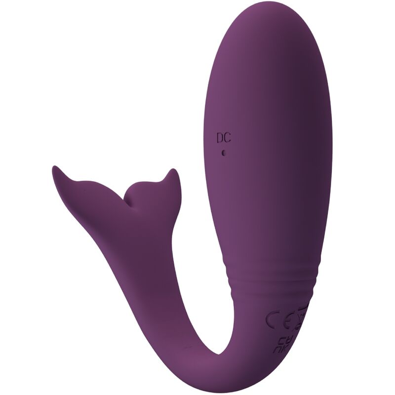 Vibrador PRETTY LOVE Jayleen roxo com controle via APP e remoto.