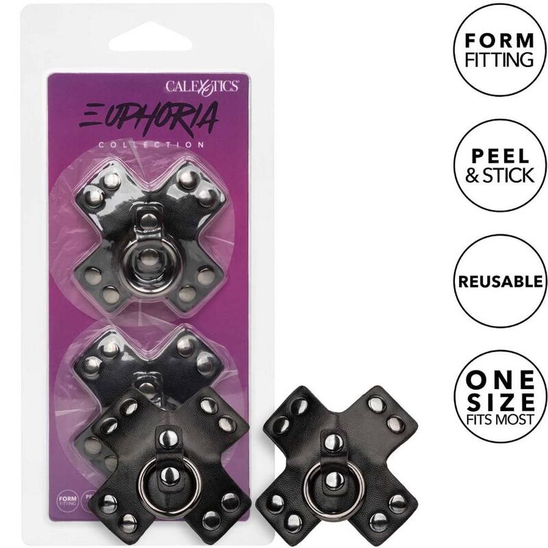 Capas para Mamilos O-Ring Euphoria Pretas