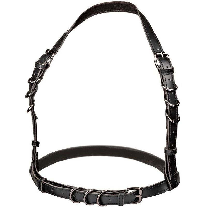 Arnês Halter com Fivela Plus Size Euphoria Preto