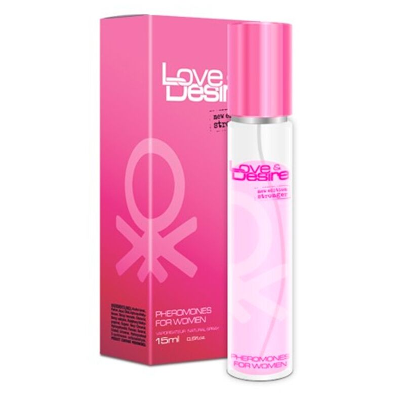 Perfume de Feromonas Love&Desire para Ela 15ml