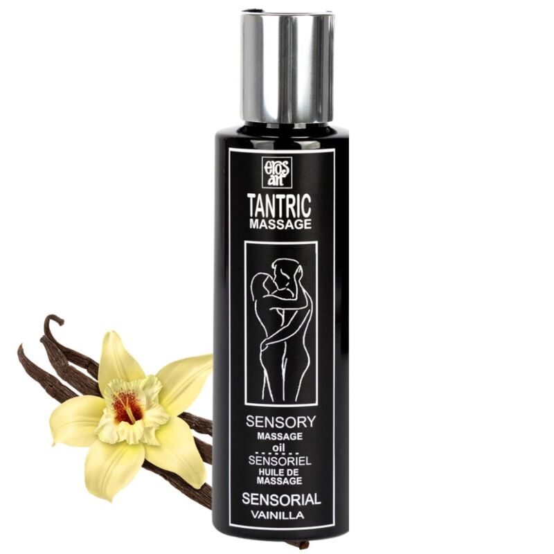 Óleo de Massagem Tântrica Natural com Baunilha Afrodisíaca 100ml