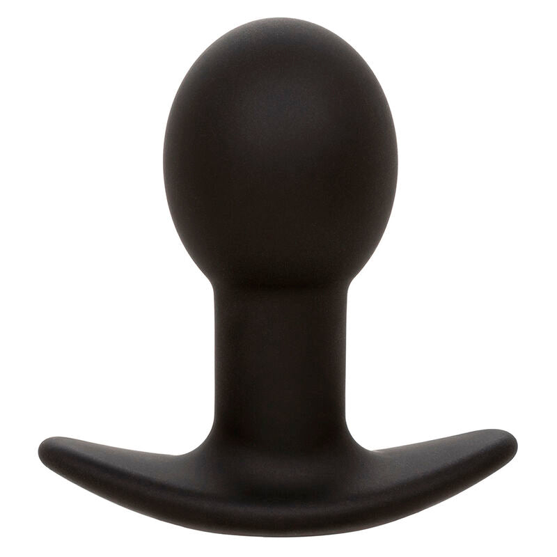 Plug Anal Vibratório Rock Bottom com 10 Funções de Silicone Preto