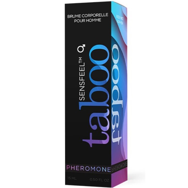 Frasco do RUF - TABOO Perfume de Feromônio para Homens 15 ML.
