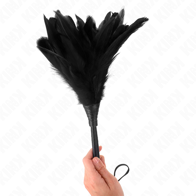 PENAS DE FRANGO EM FORMA DE CHIFRE BLACK MAIDS 36 CM