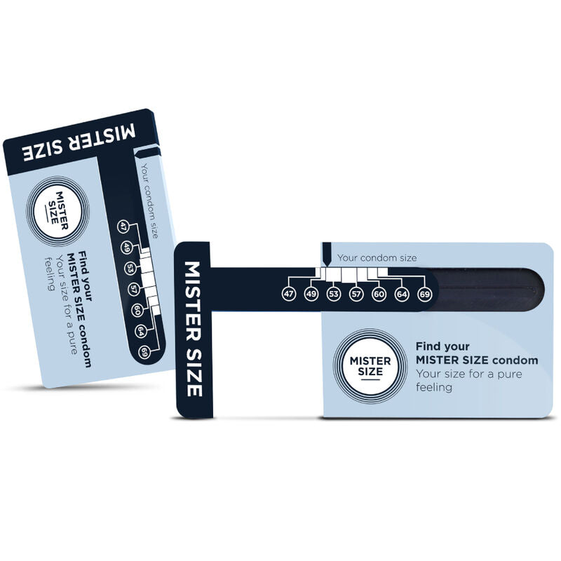 Medidor de Preservativos Mister Size