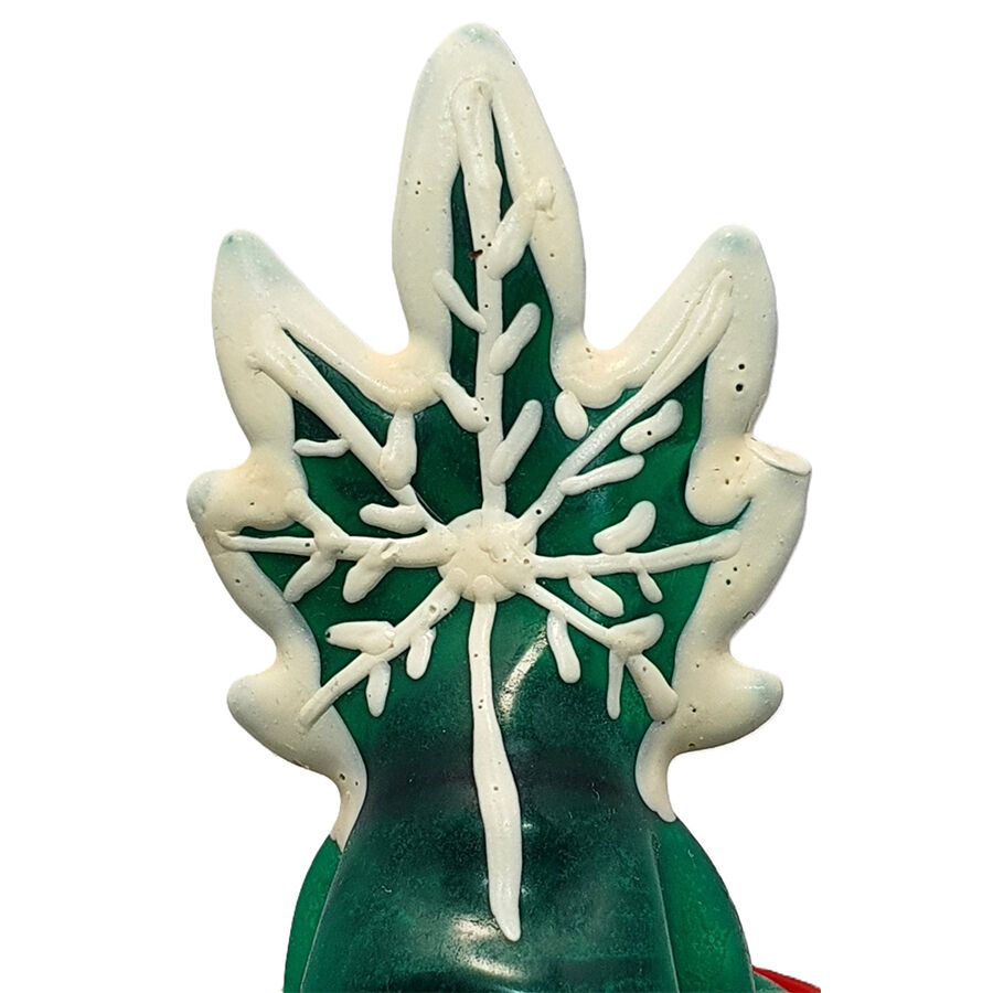 Preservativos Decorativos Pintados à Mão Cannabis Modelo 2