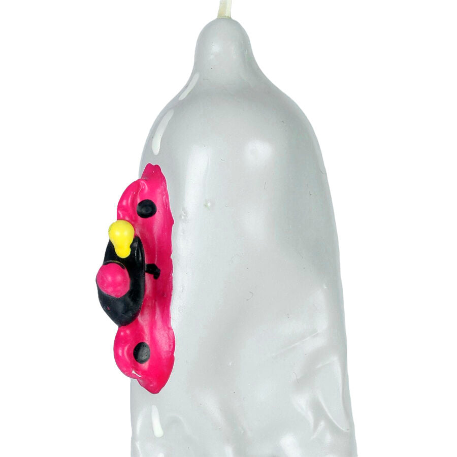 Preservativos Pintados à Mão Moto XL - Item de Arte Boêmia