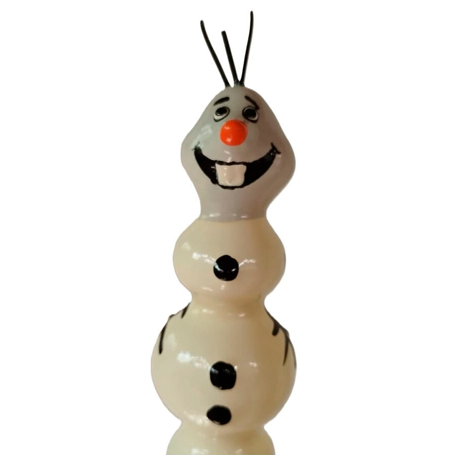 Preservativos Pintados à Mão Boneco de Neve XL