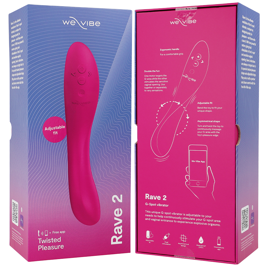 Rave 2 Vibrador Ponto G com Estimulação Dupla