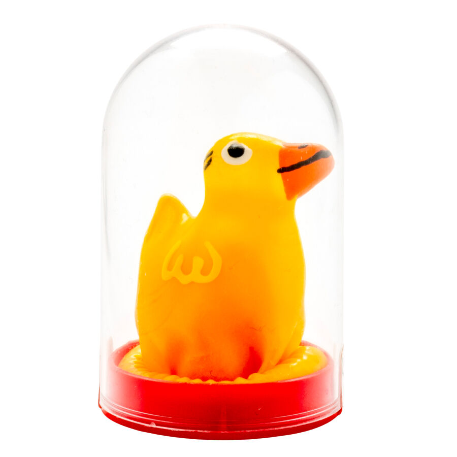 Preservativo Novedoso Pintado à Mão com Design de Pato
