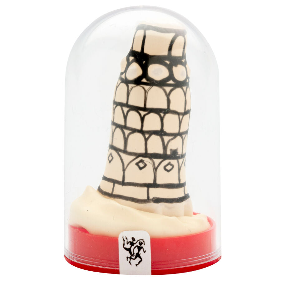 Preservativos Decorativos Pintados à Mão Torre de Pisa