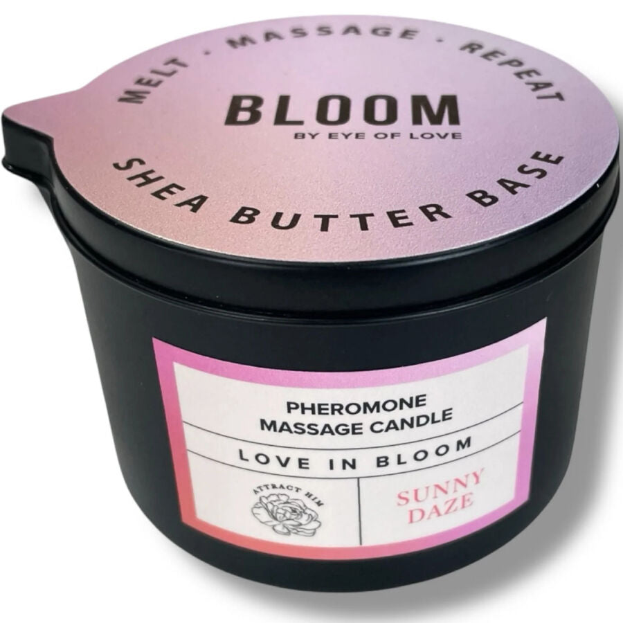 Vela de Massagem com Feromônio Bloom Sunny Daze 150 ml
