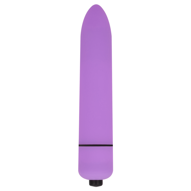 OHMAMA Mini Bala Vibrante Roxo de 9 cm para estimulação intensa
