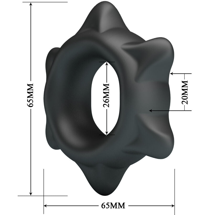 Anel Peniano de Silicone Ethaniel Modelo 11 para Prazer e Controlo