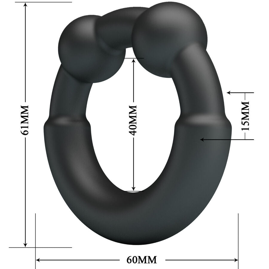 Anel Peniano de Silicone Ajustável Meco Modelo 15