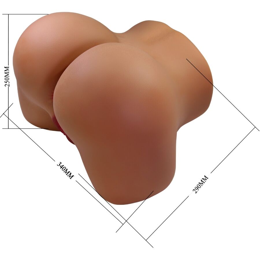 Masturbador de Bumbum Feminino Realista Wendy com Vibração, Sucção e Sons Eróticos