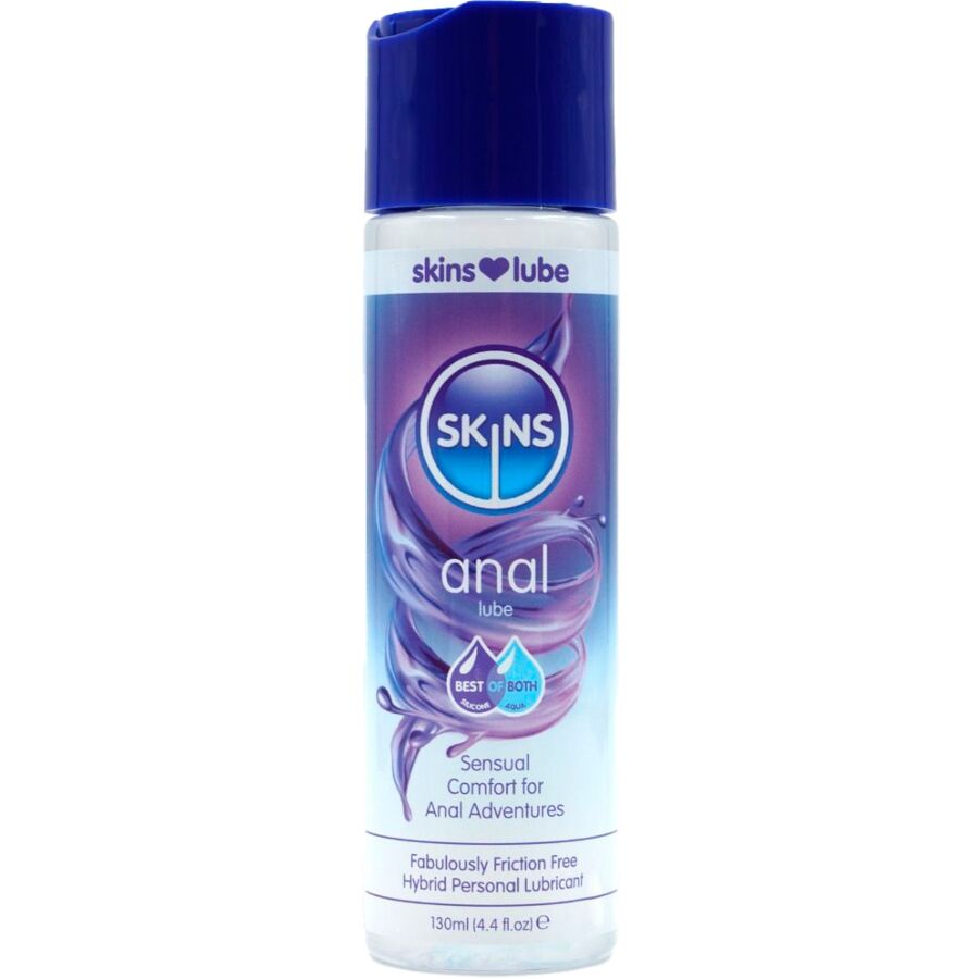 Lubrificante Anal Híbrido à Base de Água e Silicone 130 ml