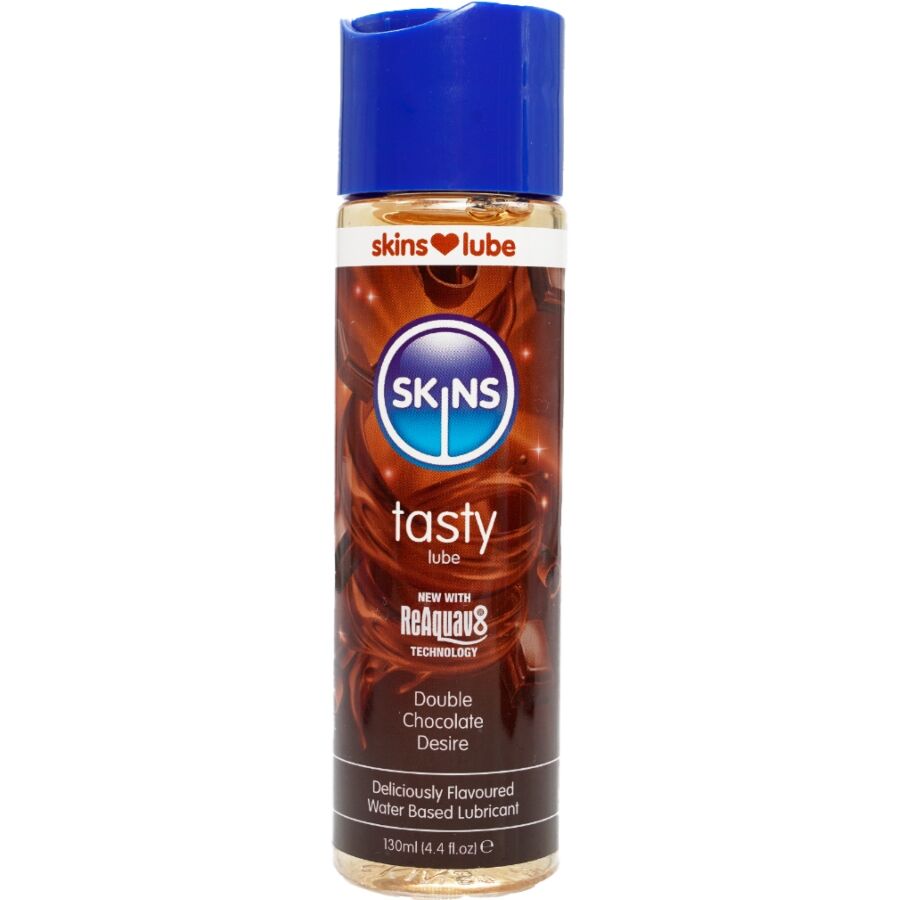 Lubrificante Saboroso à Base de Água com Chocolate Duplo 130 ml