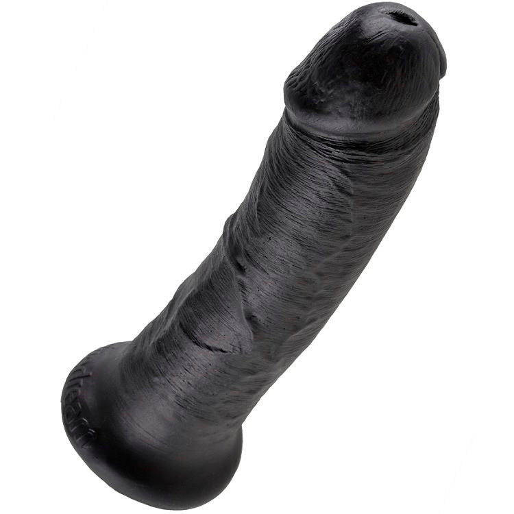 Dildo Realista Ergonómico Preto 20.3 CM