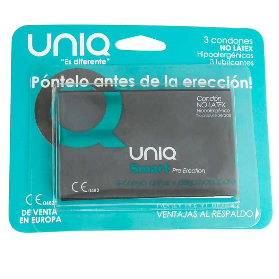 Preservativo Smart Latex Free Pré-Ereção 3 Unidades