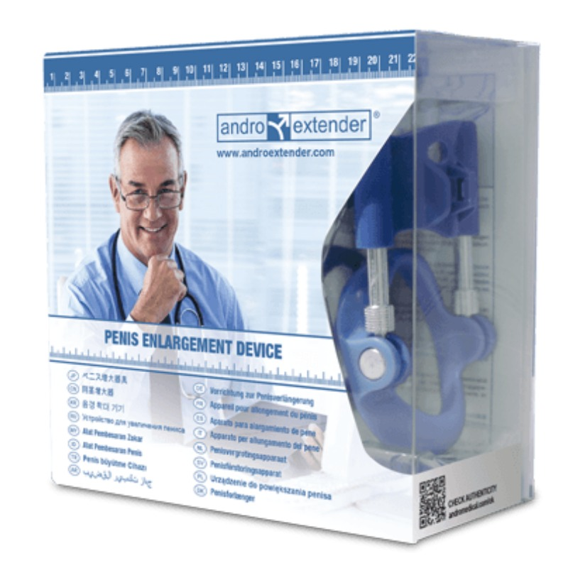 ANDROEXTENDER Extensor de Pénis, dispositivo médico para alongamento peniano
