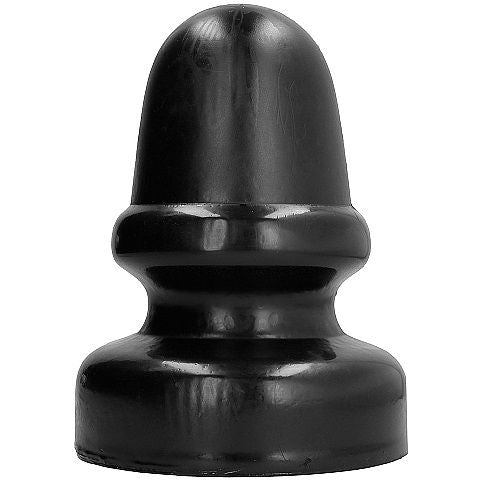 Plug anal ALL BLACK Clássico XL 23cm, vista detalhada.