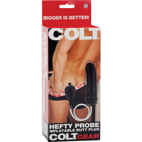 Plug Anal Insuflável Colt Hefty Sonda