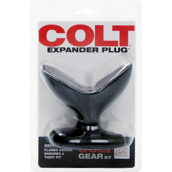 Plug Anal Expansor Médio Preto
