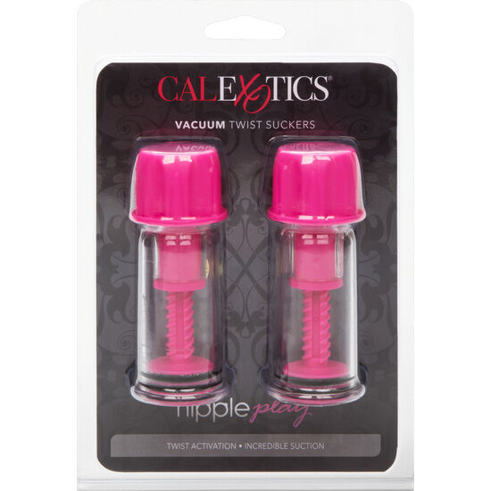 Ventosa de Sucção de Mamilos Vacuum Twist Rosa